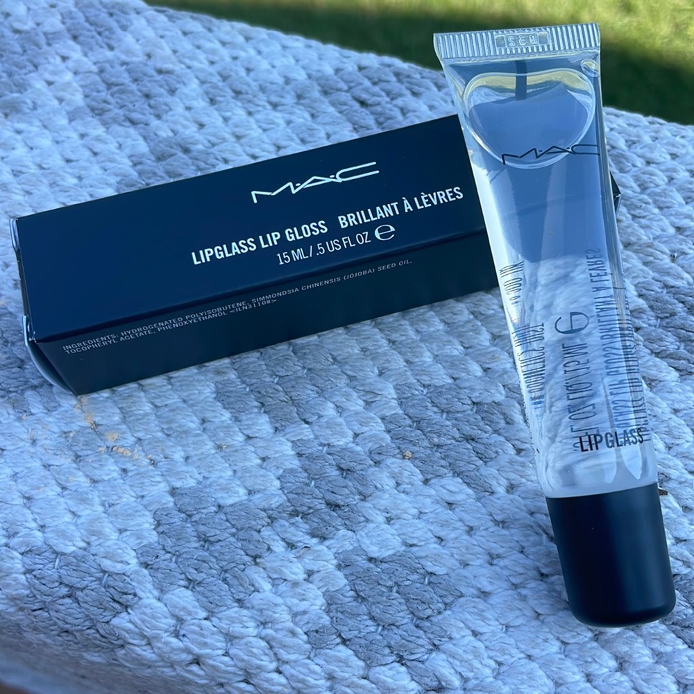 MAC Clear Lipglass Lip gloss NIB!